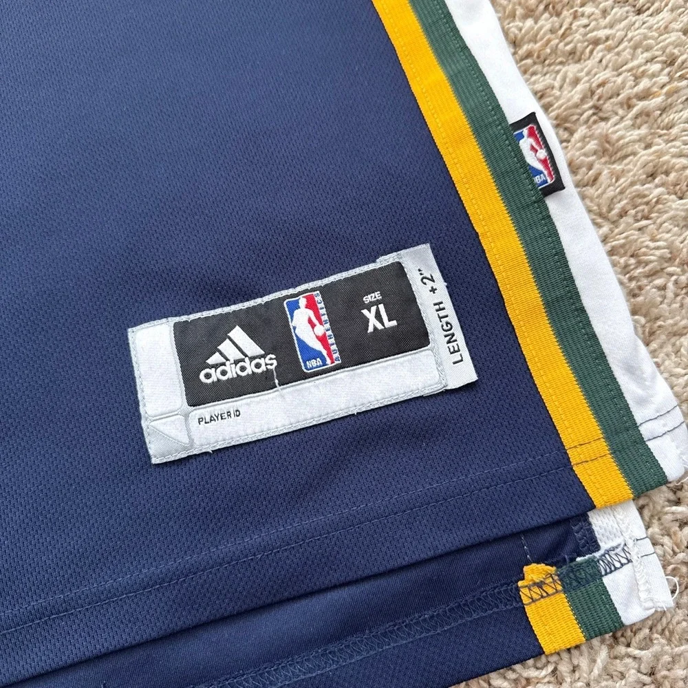 Adidas NBA Utah Jazz Paul Millsap 24 Jersey Navy Blue XL 7912A Y2K 2000s
